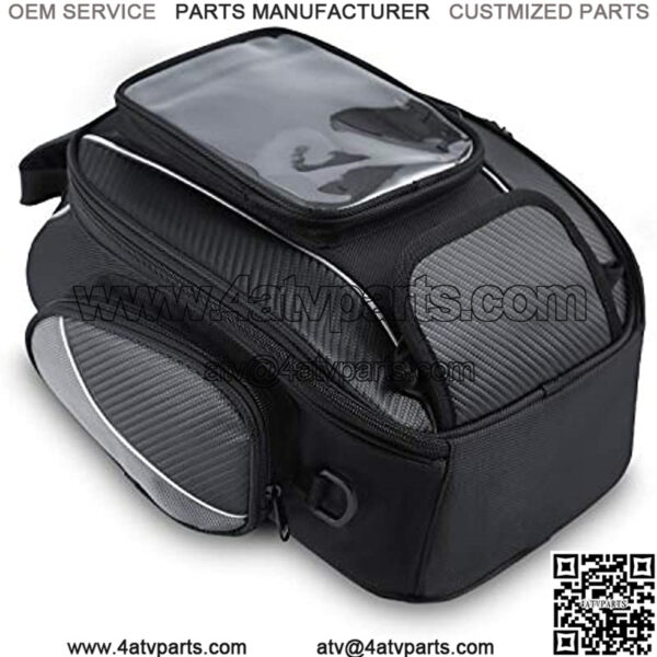 Motorcycle Tank Bag Waterproof with Strong Motorbike Bag for Honda Yamaha Suzuki Kawasaki Harley Medium