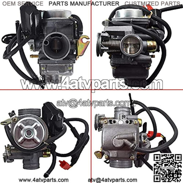 Carburetor Carb Fit for GY6 150cc 250cc Scooter Moped ATV Gokart Motorcycle 24mm - Image 3