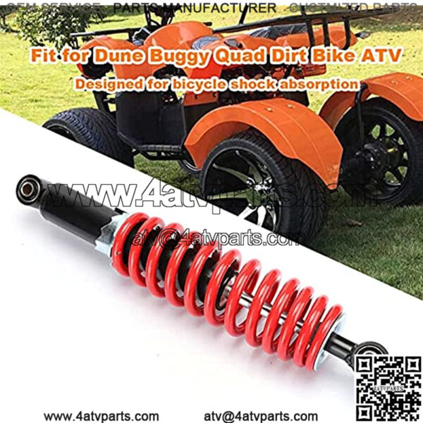 Suspension Shock 350mm/13.8in Motorcycles Rear Shock Absorber Spring Suspension Damper Strut Universal Fit for Dune Buggy Quad Dirt Bike ATV for Bike   car - Image 3