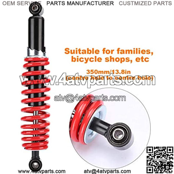 Rear Shock Absorber Universal Fit for Dune Buggy Quad Dirt Bike ATV 350mm/13.8in - Image 2