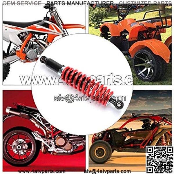 Rear Shock Absorber Universal Fit for Dune Buggy Quad Dirt Bike ATV 350mm/13.8in - Image 4