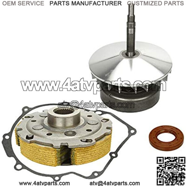 Wet Clutch Drum & Pad Shoe with Gasket Replacement for 2004-2007 Yamaha 660 & 2002-2008 Yamaha YFM660 Replace 5KM-17611-00-00 - Image 2