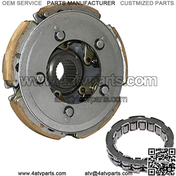 Wet Clutch Centrifugal Carrier and Bearing Compatible with Honda TRX300 Fourtrax 300 1988-2000