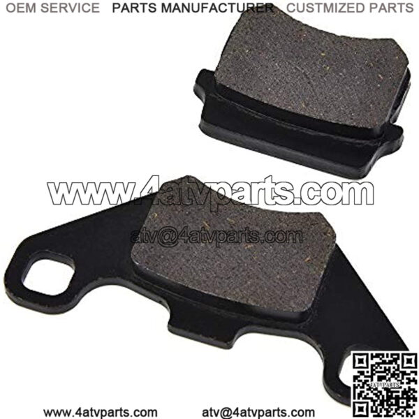 Rear Brake Pads Replacement for 50cc 70cc 90cc 110cc 125cc ATV Go Kart Quad Bikes Dune Buggy 4 Wheeler Kazuma Meerkat 50 90 Dingo 70 Falcon 90 110 49cc 70cc 90cc ATV