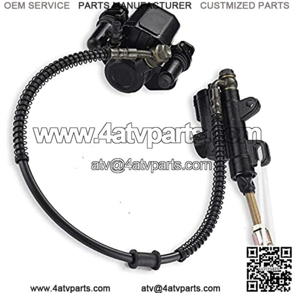 Rear Brake Caliper & Master Cylinder Assembly for 50cc-125cc many Chinese ATVs Taotao SUNL - Image 2