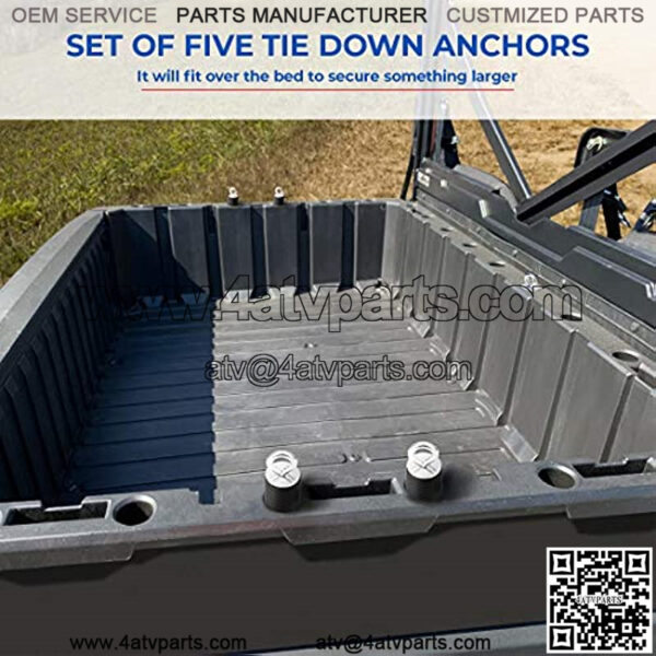 Tie Down Anchor Compatible with Polaris Ranger 1000 XP 900 XP 800 700 500 General 1000 Lock Mount Ranger Accessories - Image 2