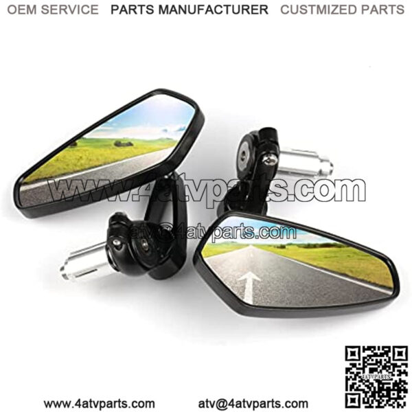 Motorcycle?Mirror,?Motorcycle?Rod?End?Rearview?Mirror?7/8?Adjustable?Rearview?Mirror,?Universal?for?Aluminum?Alloy?Motorcycle?Rearview?Mirror?Accessories