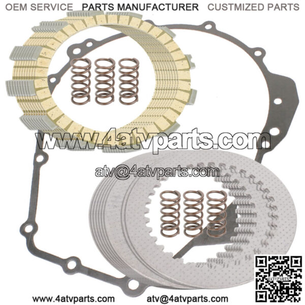 Clutch Friction Plates And Gasket Kit for Kawasaki Ninja ZX-10R ZX1000 2011-2020 (Fits: Kawasaki)