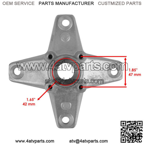 Front Wheel Hub L Or R w/ Kit for Yamaha Raptor 700 700R YFM700R 2006-2013 NEW - Image 2