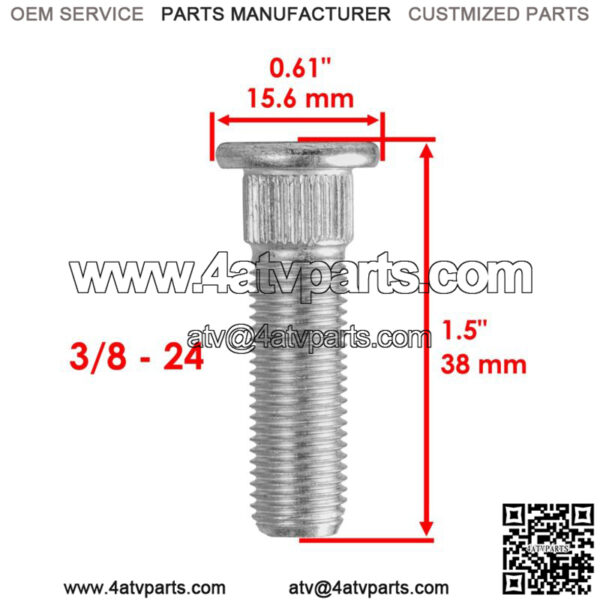 Front Wheel Hub L Or R w/ Kit for Yamaha Raptor 700 700R YFM700R 2006-2013 NEW - Image 4