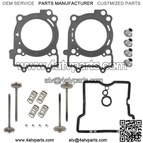 Cylinder Head Valve Gasket Kit For Polaris Ranger 570 / 570 F 2014 2015 2016