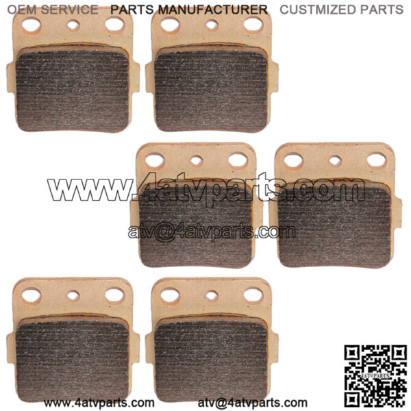 Brake Pads for Yamaha Raptor 350 660 YFM350 YFM660 Front Rear Brakes