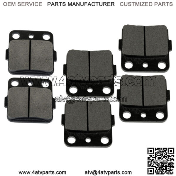 Brake Pads for Honda TRX250X TRX 250 X Fourtrax 1987-1992 Front Rear Brakes - Image 4