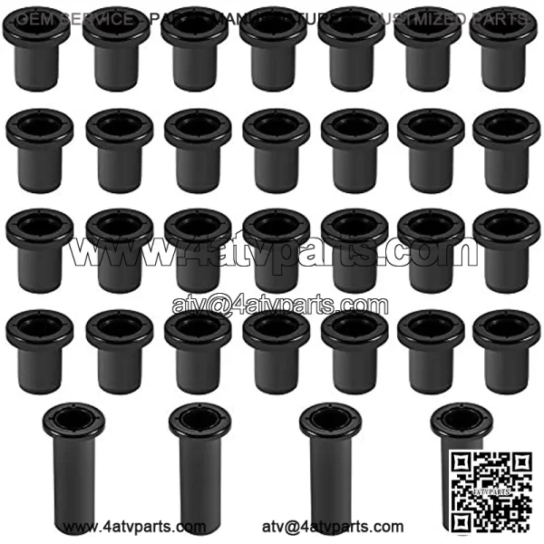 ATV Front & Rear A-Arm Bushing Kit 32 Pcs ABS Fit for Polaris Sportsman X2 500 800 Touring 2008-2013 Replaces for 5439874, 5436832, 5436505