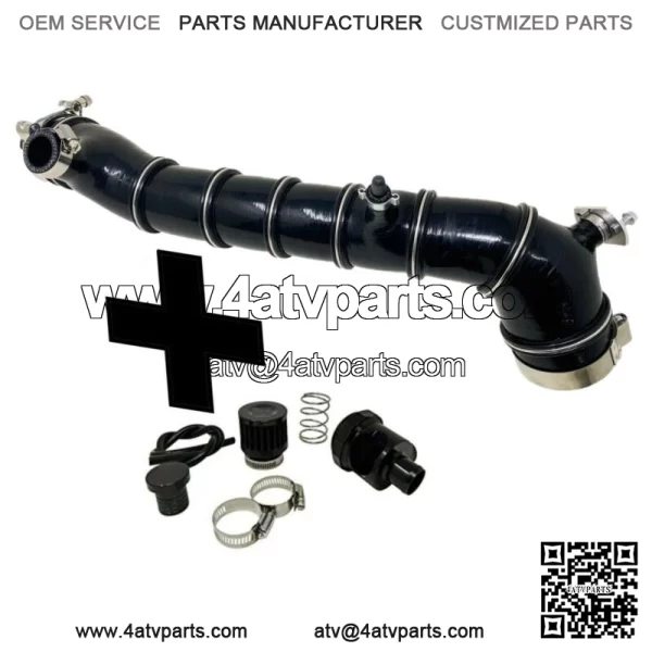 Wire Reinforced 5ply Silicone Charge Tube & BOV - RZR Turbo R S XP PRO XPT