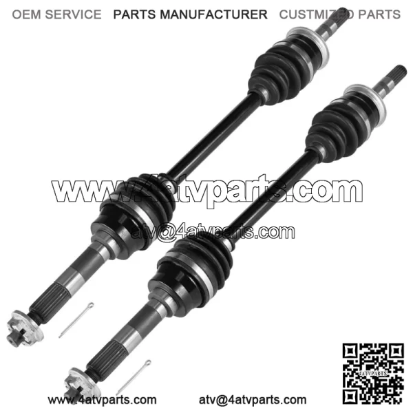 Front Left Right CV Joint Axles for Kawasaki Mule 4010 KAF950 Diesel 2009-2013