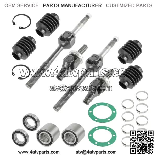 Rear Axle Drive Shaft Kit For Kawasaki Mule 4010 KAF950 Diesel 4X4 2009-23 L/ R