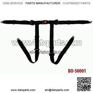4 Point Adjustable Seat Safety Belt Harness fits 50cc 110cc 150cc 200cc 250cc Go Kart ATV UTV Quad Club Golf Cart Buggie Taotao Sunl Roketa (1)