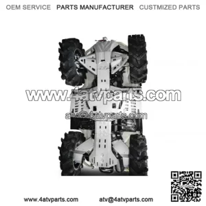 Full Alloy Skidplate Kit for Can Am Outlander G2/Max
