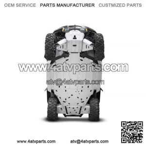 Full Alloy Skidplate Kit for Can Am Defender HD5/HD8/HD10