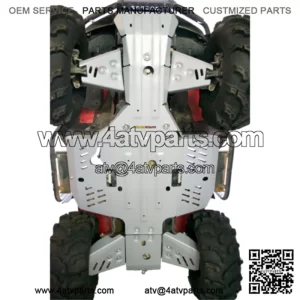 Full Alloy Skidplate Kit for Suzuki King Quad 500/700