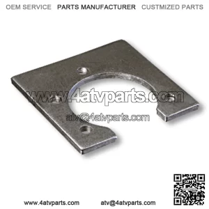 BEARING HANGER FOR 1-1/4 AXLES ?C 4?? X 4-1/4?? X 1/4?? THICK, 5/16?? HOLE PATTERN FOR 3 HOLE BEARING FLANGETTES