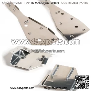 Full Chassis Glide & Swing Arm Skid Plate Gaurd Combo YAMAHA YFZ450 YFZ 450