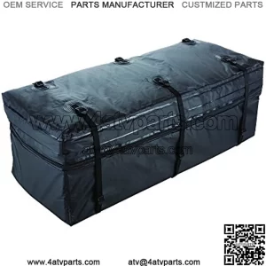 59102 Wallaroo Cargo Bag, Rainproof, Expandable Hitch Tray Carrier,Black