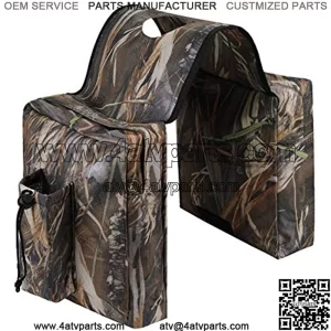 ATV UTV Snowmobile Motorcycle Cargo Pocket Tank Storage Saddle Bags Waterproof