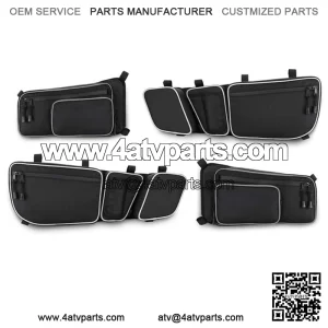UTV Front &Rear Side Storage Door Bags For Can Am Maverick X3 Max R 2017-2022 23