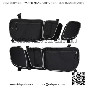 UTV For Can Am Maverick X3 /R/MAX Turbo R Front Side Door Storage Bags 2017-2023