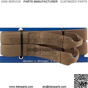 Straps 10065 Adjustable Stretch Strap Tie-Downs for Motorcycle/ATV, 60" (1 Pair, Sand)