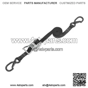 Heavy-Duty Ratchet Tie-Down - 1" x 12'