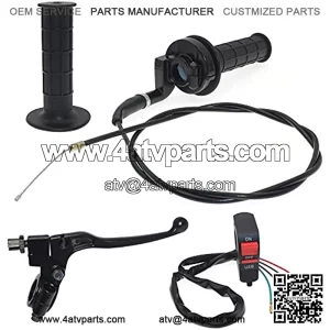 22mm Throttle Handle Grips For ATV Quad Pit Bike Dirt Bike Baja Mini Bike mb165 Mb200 5.5hp 50cc 110cc150cc 196cc 250cc Doodlebug Bike