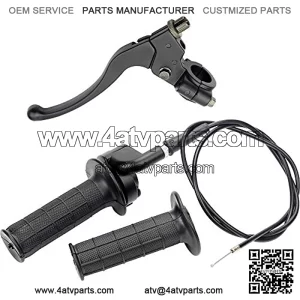 22mm Mini Bike Throttle Cable,50 90 110 125cc ATV Quad Pit Bike Dirt Bike Baja Doodlebug Mini Bike Twist Throttle Accelerator Handle Grips