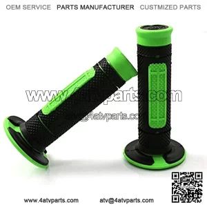 COPART 7/8" Hand Grips Throttle Bar Grips for Motorcycle ATV Dirt Pit Bike Motocross handlebar grip for  KX65 KX85 KX125 KX250 KX250F (Green),6% coupon applied at checkout,with coupon