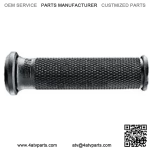 Full Diamond ATV Grips - Thumb Throttle (Full Diamond) (Soft Black)