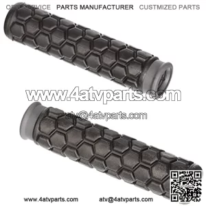 Spider Grips A3-B Black A3 Grips for ATV, Watercraft and Snowmobiles