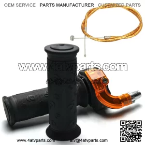 22mm electric bicycle twist throttle grips 3 pin handle bar