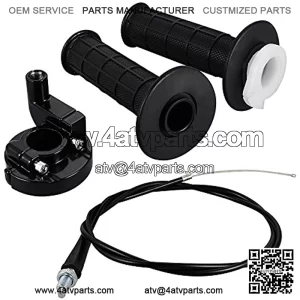 Handle Bar Throttle Grips Grip Cable for 97cc 2.8hp DB30 Mini Baja Doodlebug Bike 52 inch