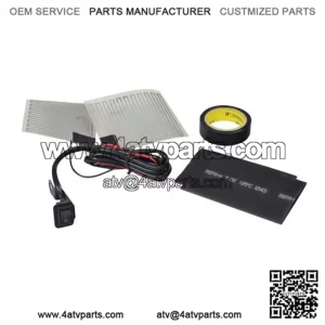 12 Volt Heated Grip Pad Kit for Scooters, ATVs, & Dirt Bikes