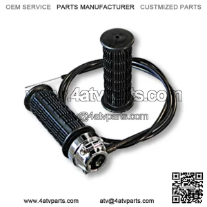THROTTLE KIT, ECONOMY, 50?? UNLINED CONDUIT, 54?? CABLE (7X7 TYPE) & DELUXE DUMMY GRIP, FOR 7/8?? OD HANDLEBARS
