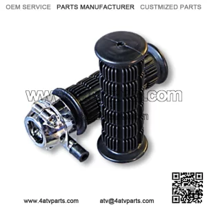 THROTTLE KIT LESS CABLE & CONDUIT WITH DELUXE DUMMY GRIP, FOR 7/8?? OD HANDLEBARS