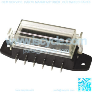 6 Circuit ATC Fuse Block With Water Resistant Cover