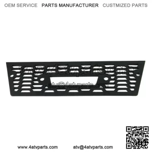 Polaris Ranger Bumper Screen, Upper, Gloss Black, Genuine OEM Part 5439231-070, Qty 1