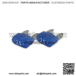 Polaris Ranger 500 700 800, RZR 800, RZR Turbo 15 Amp Fuse Blue (Pair) - 4010859