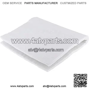 Mat packing Fiberglass Exhaust packing material Universal Packing for 2-Stroke 4-Stroke Motorcycle ATV Dirt Bike for Exhaust Pipe Wrap Silencer