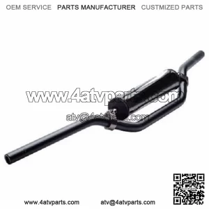 T-10 Aluminum 7/8" Handlebar ATV SPORT BEND BLACK handlebars handle bars