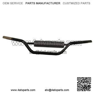 MSR carbon steel  Handlebars Atv low Black 110444
