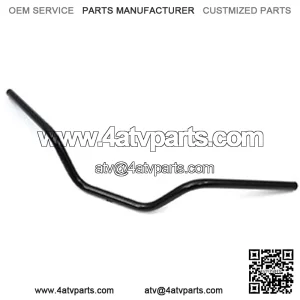 Black Flat Track #24 Handlebars 7/8" - Fits Suzuki Yamaha Motorcycle Dirt Trike ATV